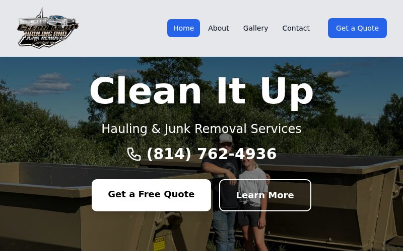 Preview of Clean It Up Junk Removal